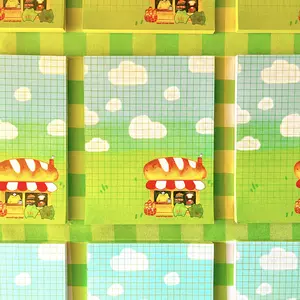 bakery frogs notepad