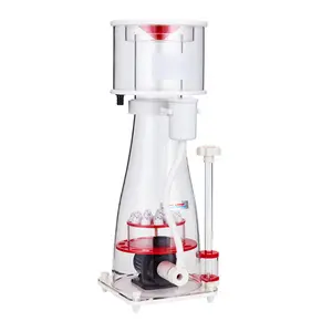 Classic Protein Skimmer Pump with Surface Skimmer, Bubble Plate, Cross Drain, Foam Separation - Fish Tank Accessory for 100-210 Gal Saltwater Coral Reef Aquariums, Model AD-N170PLUS