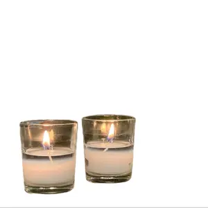 Pre -Filled Votive Candles (25pcs) Decor Glass Decoration farmhouse candle