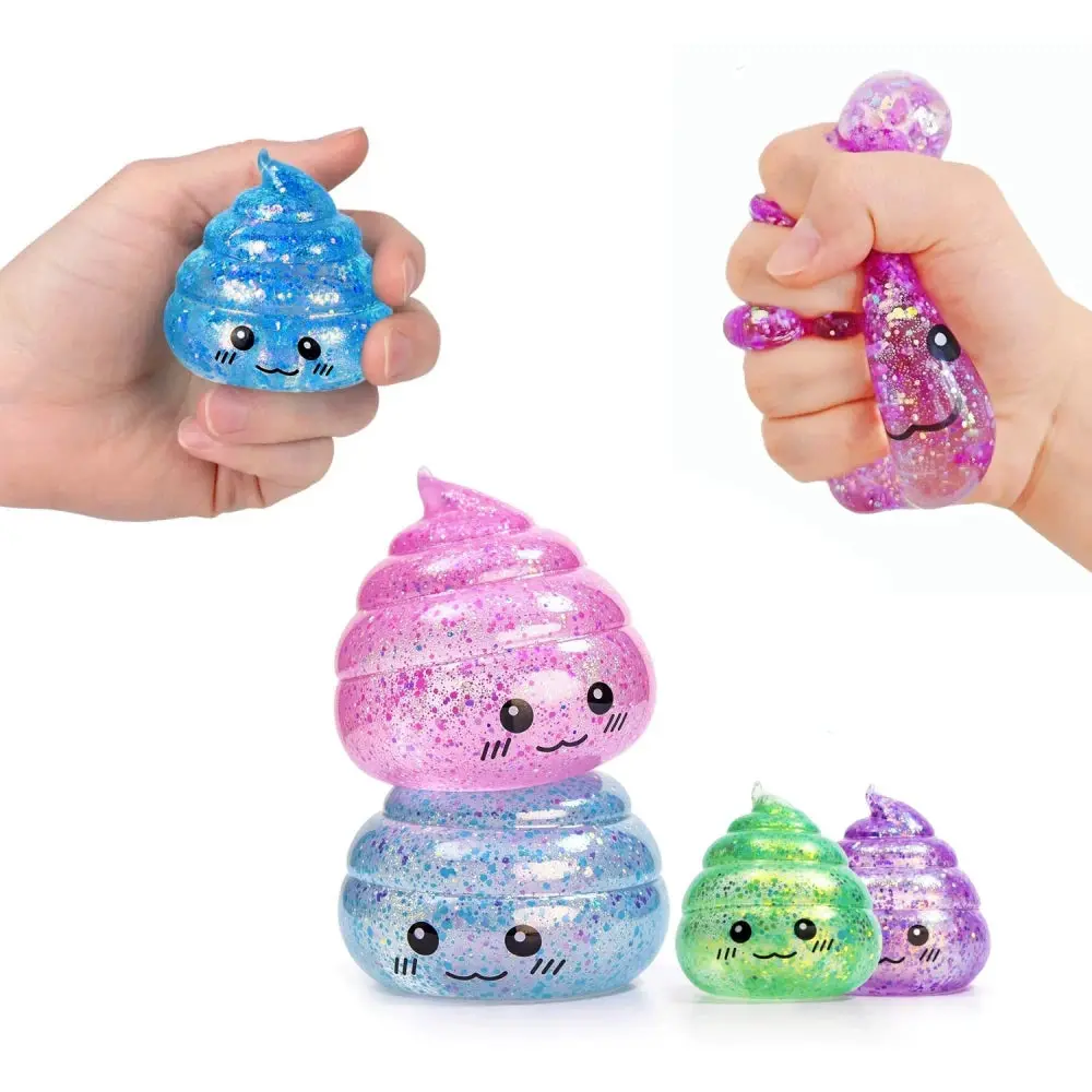 Funny Glitter Poo Squishy – The Ultimate Stress Squeeze