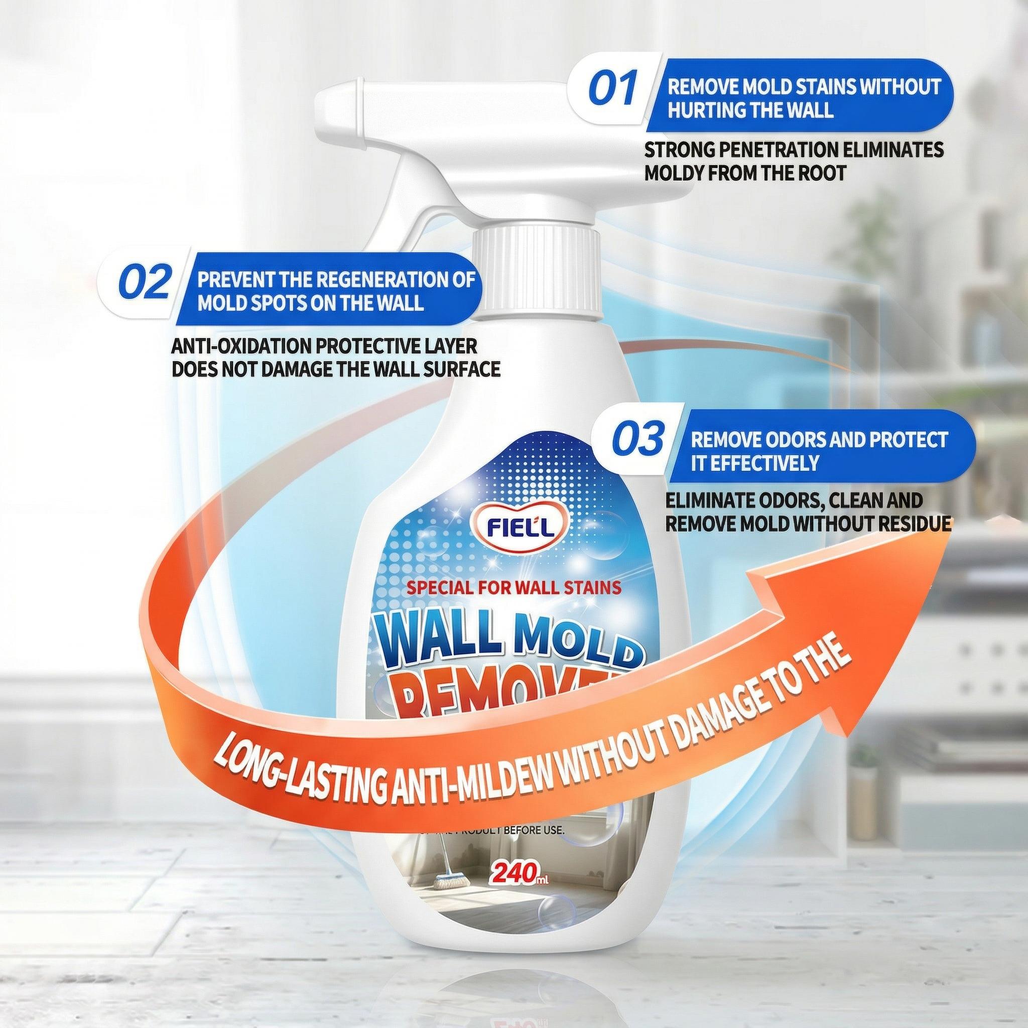 【New store special】Highly Effective Mould Removal Spray - 240ml Spray for Easy Fast Mold Removal Prevents Regrowth Special Formula