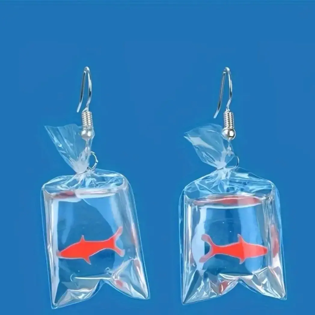 Novelty Goldfish Earrings - Perfect for Any Occasion