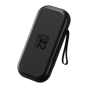 Switch 2 Storage Bag, Portable Hard Carrying Case, Shockproof PU Cover, Cartridge Clip Pouch, Ideal for Gaming Consoles & Travel, Durable Accessory
