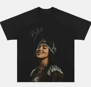 BILLIE THE TOUR TEE, Billie Concert Outfit, Retro 90s Graphic Tees, Y2k Top Music Cotton Streetwear