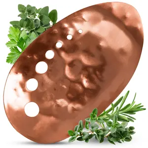 Handmade Copper Herb Stem Stripper – Heirloom Kitchen Utensils by Ash Harbor