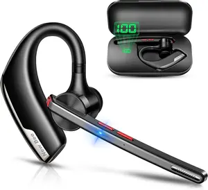 M51-TikTokShopfalldealsforyou New Bee Driver Bluetooth Headphones: 80hrs Playtime, Dual-Mic Noise Cancellation, Chargeable 500mAh Case Instant Audio Protection with Button Contr