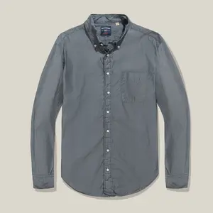 Tailored Fit Chambray Denim Shirt