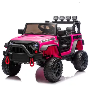 24V Kids Ride-On Car for Ages 3+ - 400W Motor, 4-Wheel Suspension, Parental Remote Control, Adjustable Speed, USB, MP3, Bluetooth Music, Large Display Screen, Power Display, Portable Handle, Safety Belt, Parental Control Function