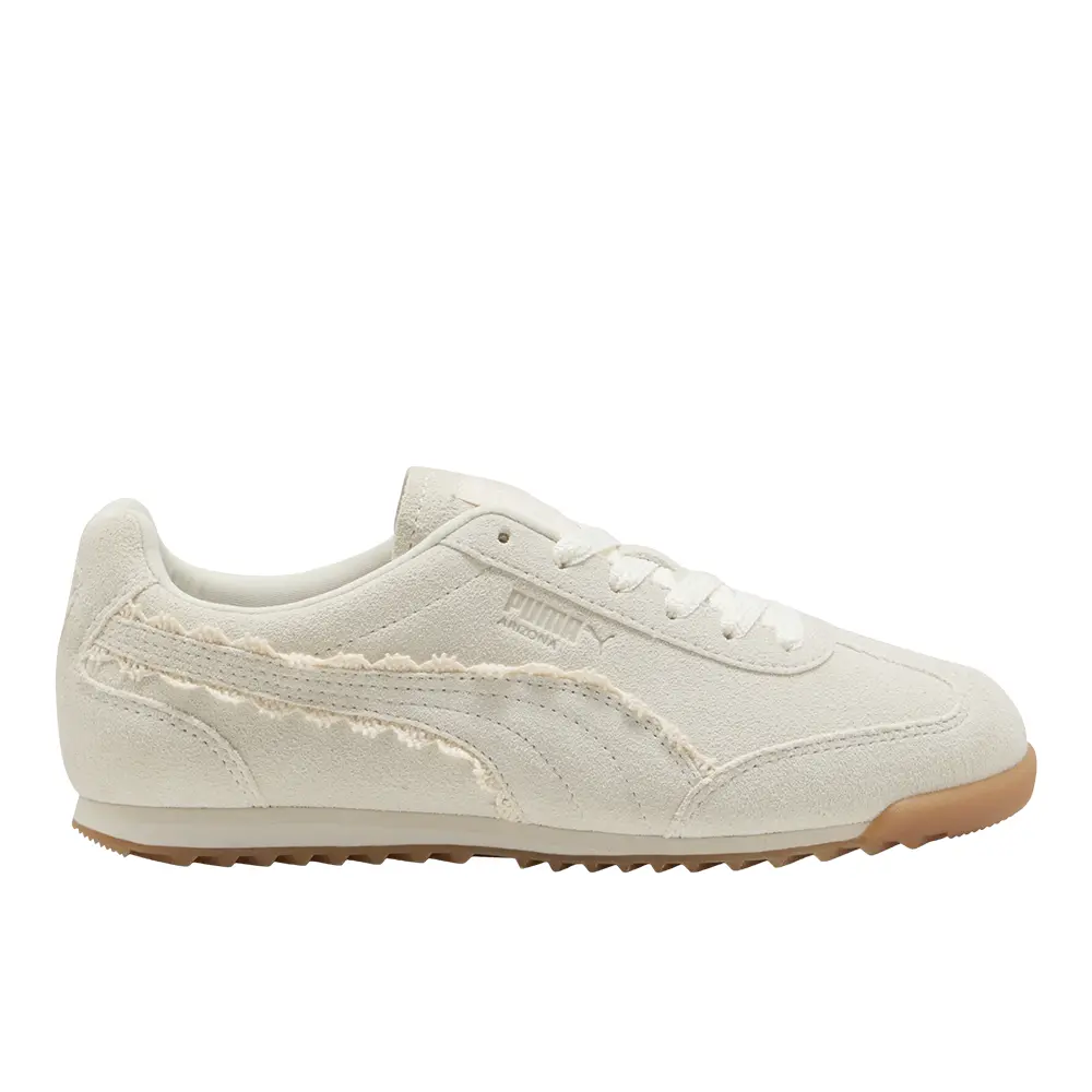 PUMA Womens Arizona Lace Up Sneakers Shoes Casual - Off White