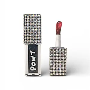 POWT Currant Nior Color Change Plumping Lip Oil 5ml/0.17fl.oz with Sparkling Cap for Enhanced Lip Volume & Shimmer Effect