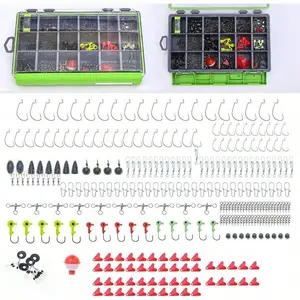420 Pcs Fishing Accessories KitWaterproof 3600 Tackle Box With Tackle Included Fishing Hooks Fishing Weights Sinkers Swivels Beads Fishing Gear Set Equipment For Bass Trout