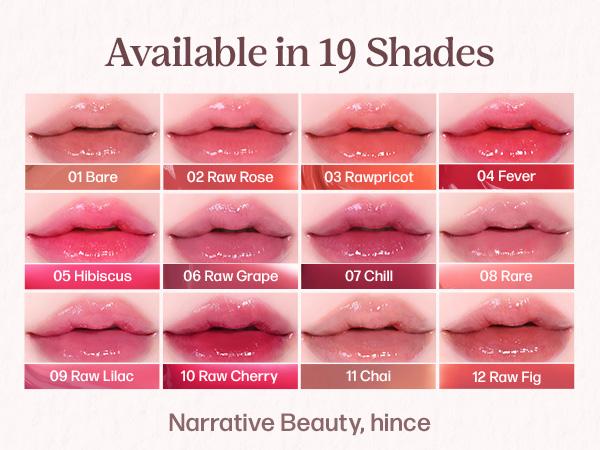 [hince Official] Blur Overlip Combo (Nu Blur tint & Raw Glow Gel tint)