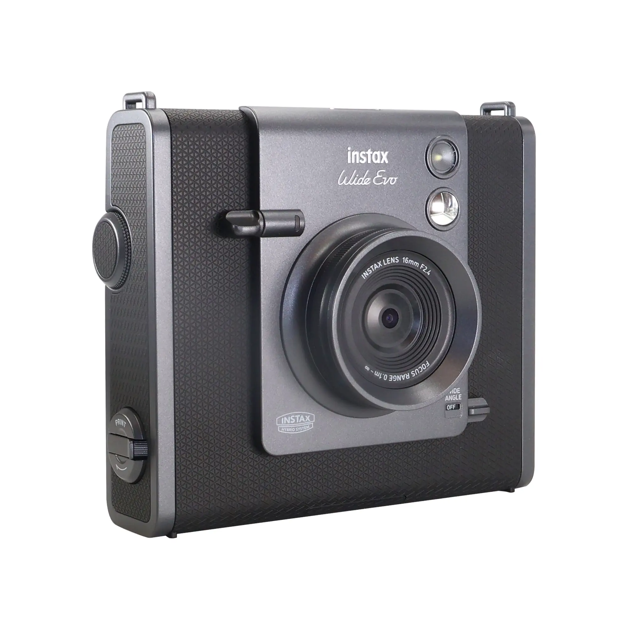FUJIFILM instax Wide EVO Hybrid Instant Film Camera - Digital Lens, Selfie-Capable for Photography Enthusiasts