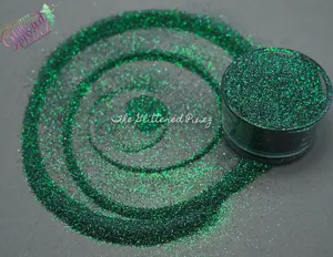 GREEN QUARTZ COLORED Pixie Dust (extra fine glitter).