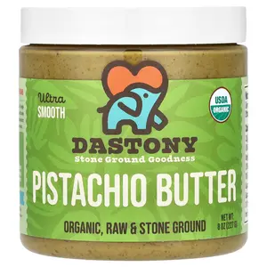 Dastony Organic Pistachio Butter, Ultra Smooth, 8 oz (227 g)