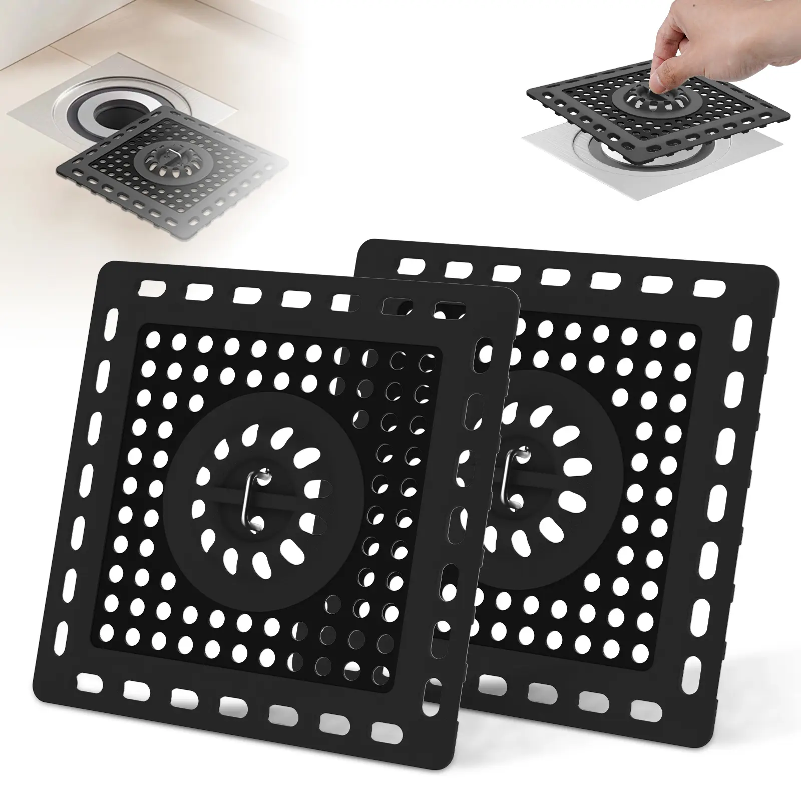 2 PACK - 4' Matte Black