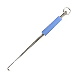 Fishing Blind Push Hook Remover, Deep-Throat Stainless Steel Hook Extractor / Fish Hook Remover Tool