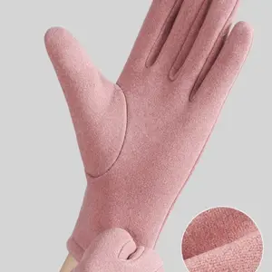 1 pairs of winter padded thick winter-proof cycling gloves