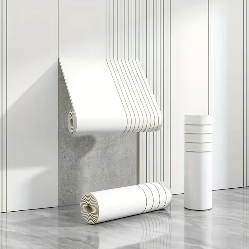 2 Rolls Self-Adhesive 3D Wallpaper, Sticky Wallpaper Peel And Stick - PVC Wall Panel with 3D Grid Pattern, Easy to Peel and Stick, Suitable for Living Room, Bedroom - Retro Wood Grain Wall Enhancement, Home Decoration Peel And Stick Wallpaper Designs
