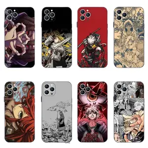 Gachiakuta Anime Hot Black Phone Cases For iPhone 17 Promax Pro Air 16 Plus 15 14 13 12 11 Soft TPU Shockproof Protective Cover Perfect Christmas Halloween Birthday Gift