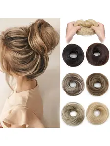 Women's Bun Hair Accessory Set, Messy Bun Hair, Straight & Curly Styles, Easy-To-Use Design, Perfect for Daily Wear, Stylish Women's Hair Accessories