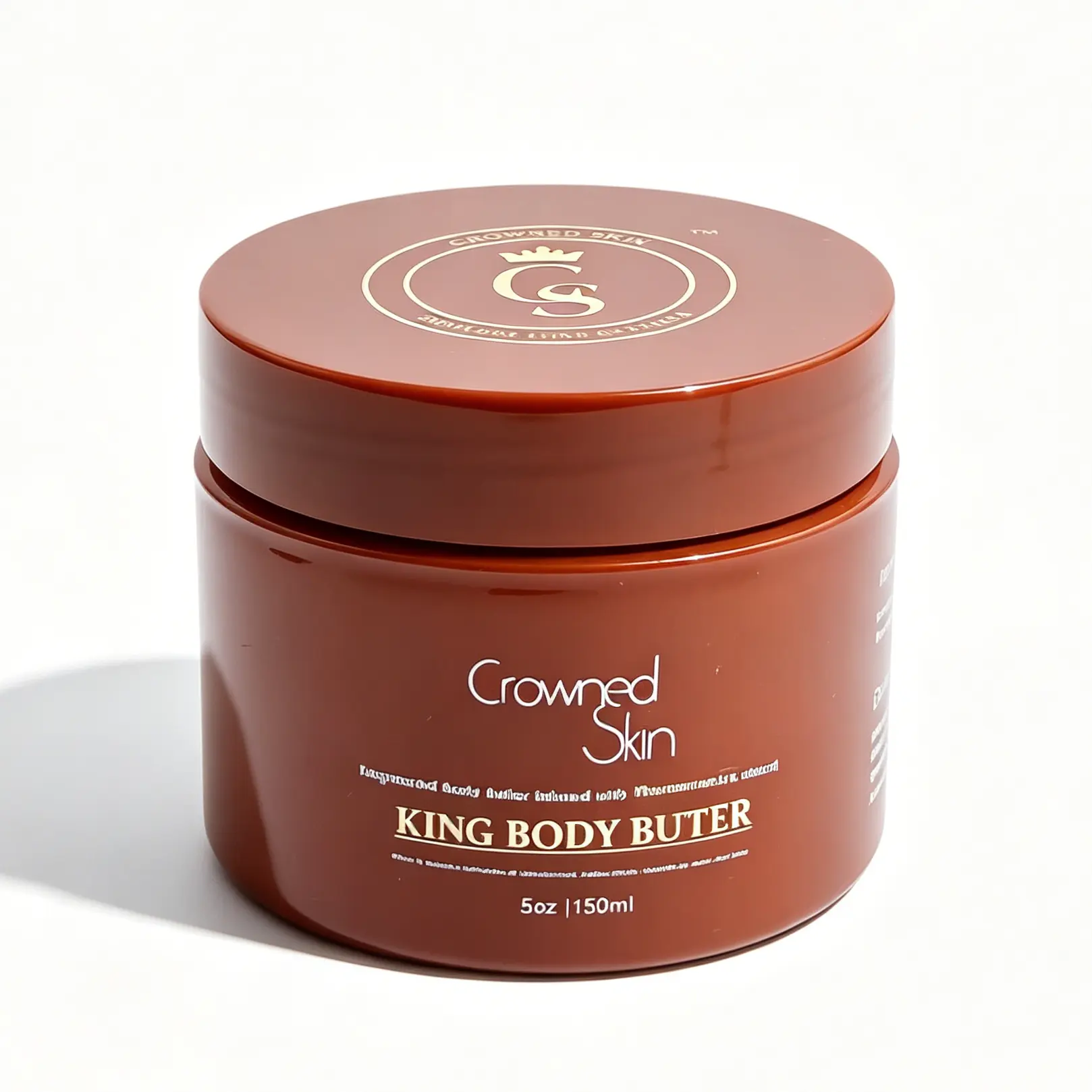 Crowned Skin King Cologne Body Butter Deep Hydration & 24H Moisture 150ml | Luxury Skincare Must-Have for Glowing Soft Skin | Perfect for Your Body Care & Self-Care Routine