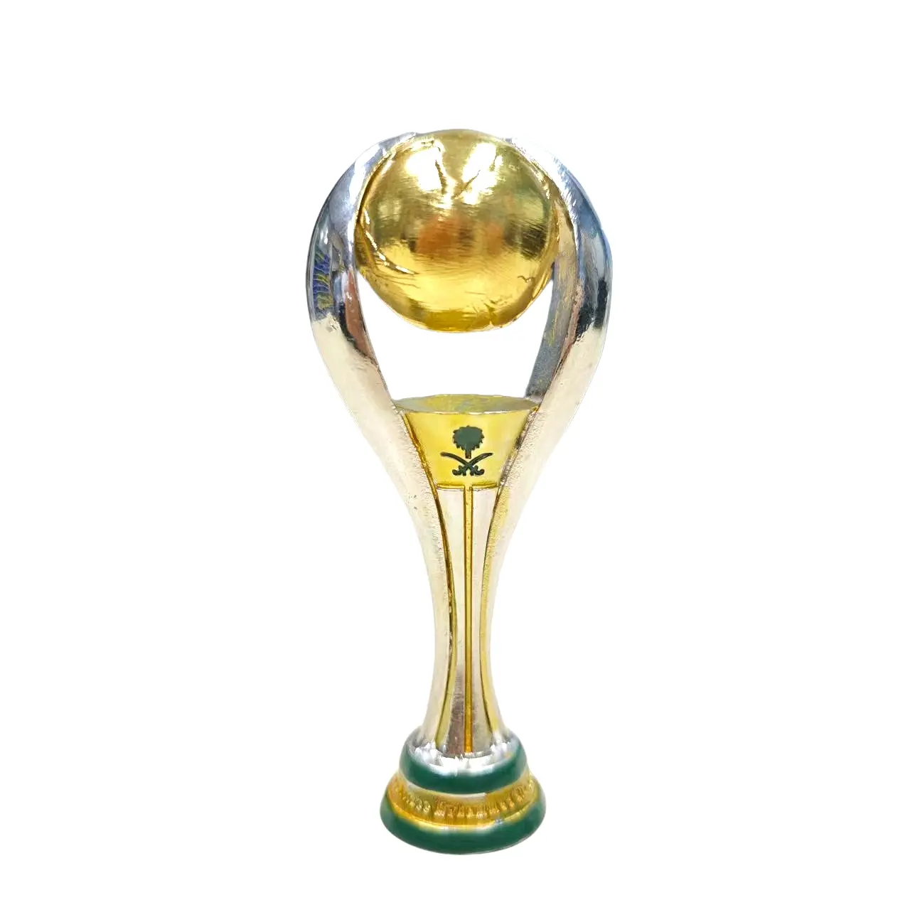 Saudi Football Cup Trophy, Highest League by Saudi Arabia Football Association, Classic Replication, High Quality, Perfect Gift
