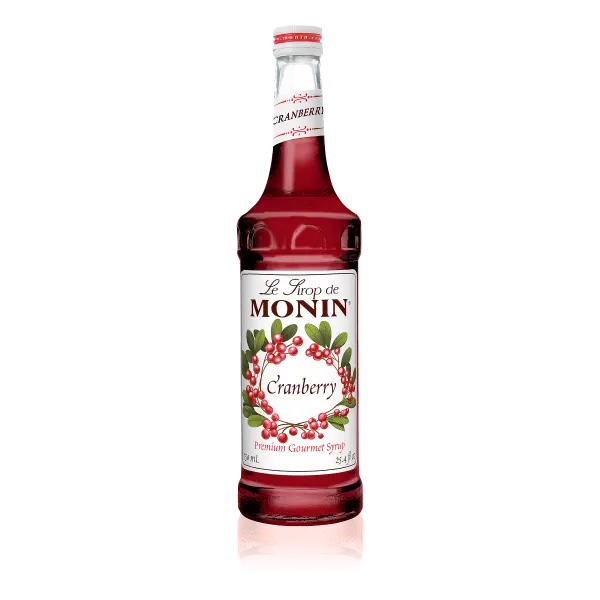 Monin Cranberry Syrup - Bottle (750mL) Monin Cranberry Syrup - Bottle (750mL)