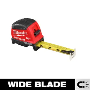 Milwaukee 48-22-1216M 16ft Wide Blade Magnetic Tape Measure
