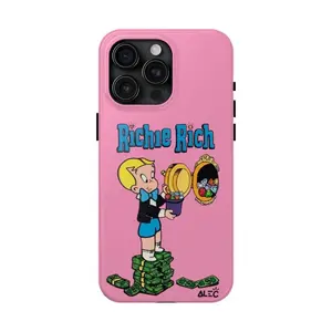 Richie Rich Phone Case, Accessories Durable ProtectSuitable for iPhone 17-11 Pro Max/Plus and  Samsung Galaxy S23-25