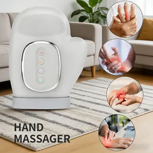 1PC Electric Hand Massager | Air Compression + Kneading Rollers + Heat | Relieve Hand Pain, Relaxation Aid & Therapy for Office Use