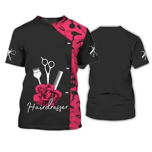 New Barber Hairdresser 3D Print T-Shirts Women Tshirts Streetwear Workwear T Shirt Harajuku Oversized Tops Tees Unisex Clothing