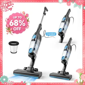 INSE R6X Corded Stick Vacuum, 15KPa Suction with 600W Motor, Ultra-Lightweight Bagless Upright Vacuum with Handheld for Home Hard Floor Hardwood Floor Pet Hair Car Cleaning home cleaning tools home appliances