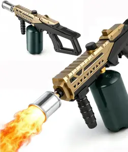 High-Power Adjustable Propane Cooking Torch, Portable Grill Flamethrower for BBQ, Campfire and Weed Ignition (Tank Not Included)