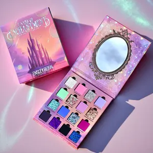 Lands of Enchantment ll Eyeshadow and Makeup Palette: Multichrome High Pigmented Matte and Shimmer Vegan Makeup
