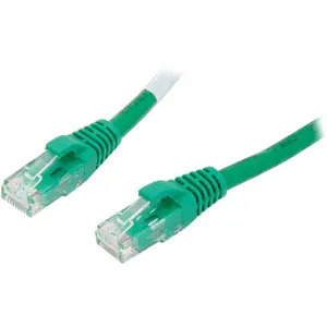 C2G 31344 Cat6 Cable - Snagless Unshielded Ethernet Network Patch Cable, Green (5 Feet, 1.52 Meters) C2G 31344 Cat6 Cable - Snagless Unshielded Ethernet Network Patch Cable, Green (5 Feet, 1.52 Meters)
