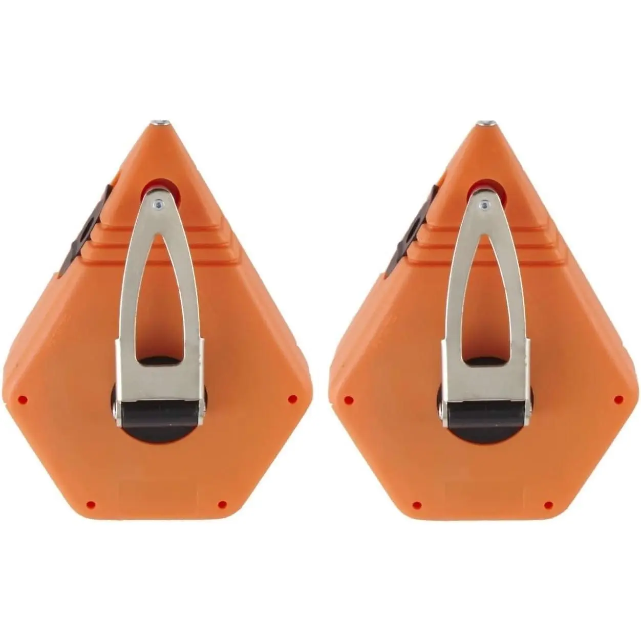 Keson P100 (Pack of 2) Octoganal Chalk Line Reel, 1.5mm String, 2-4-Ounce Capacity, 100-Foot
