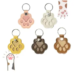 5 pack-Cat and dog hair keychain hanger creative pet cat and dog hair decoration for pet owners to collect and commemorate.