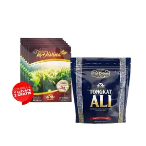 Te Divina 6 Teas with Tongkat Ali - 12 Herbal Blend for Natural Cleansing & Detoxification - No Caffeine - 210mg Reishi per Sachet - Eco-Friendly Coffee Arabica & Reishi Formula - Buy 4 Get 2 Free Offer - Beverage