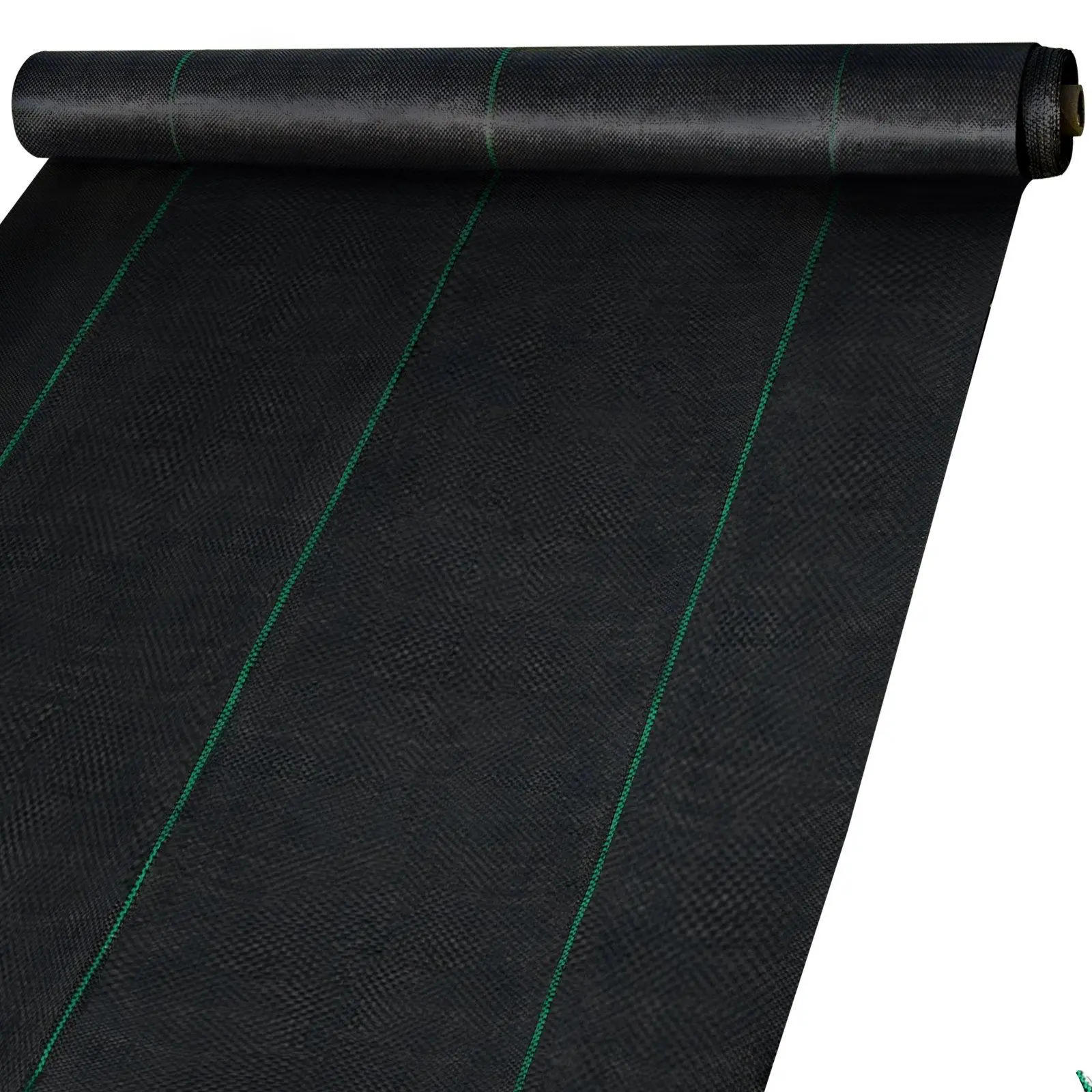 【Backtoschool】VEVOR 6FT300FT Premium Weed Barrier Fabric Heavy Duty 2.4OZ, Woven Weed Control Fabric, High Permeability Good for Flower Bed, Geotextile Fabric for Underlayment, Polyethylene Ground Cover