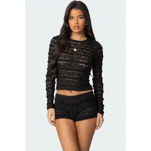 Maisley Sheer Lace Top Maisley Sheer Lace Top