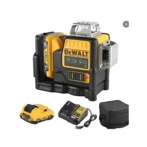 DEWALT DW089LG 12V Cordless Green Laser Level 12 Lines 360° Coverage Li-ion Battery Powered for DIY Professionals Outdoor Tool.