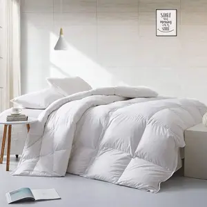 APSMILE Twin Size Lightweight Feathers Down Fiber Comforter