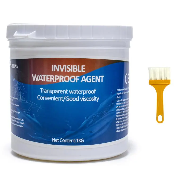 70oz Transparent Water-Based Liquid Sealant - Strong Caulking, Waterproof Sealing Coating, Tile Grout Gap Filler, Wall Crack Repair, Exterior Interior Use, Bonds to Concrete, Metal, Wood, PVC, 24-48h Waterproof Layer, Leakproof Airtight Seal