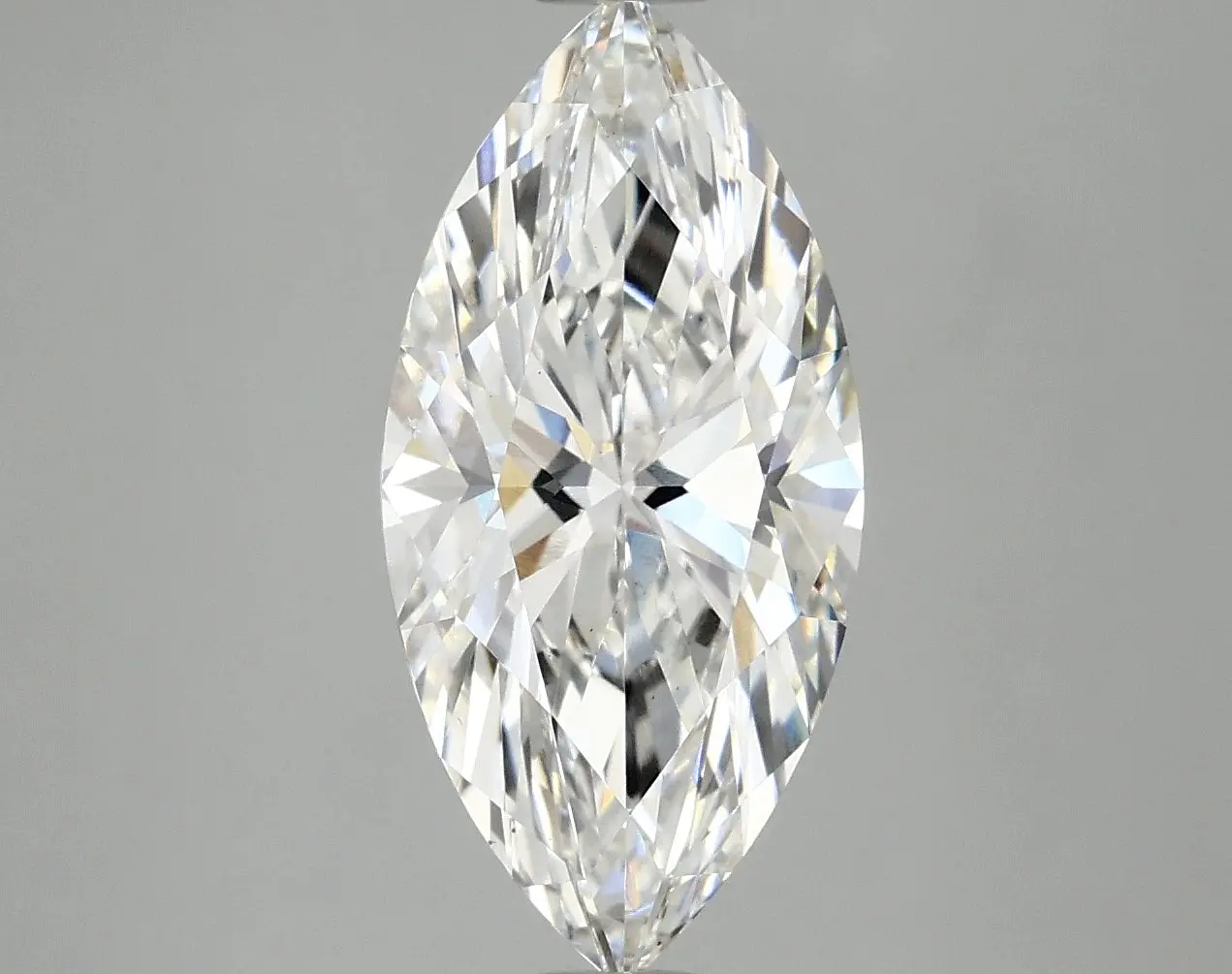 Lab-Grown Marquise Diamond Ring, 3ct, E Color, VS2 Clarity - IGI Certified