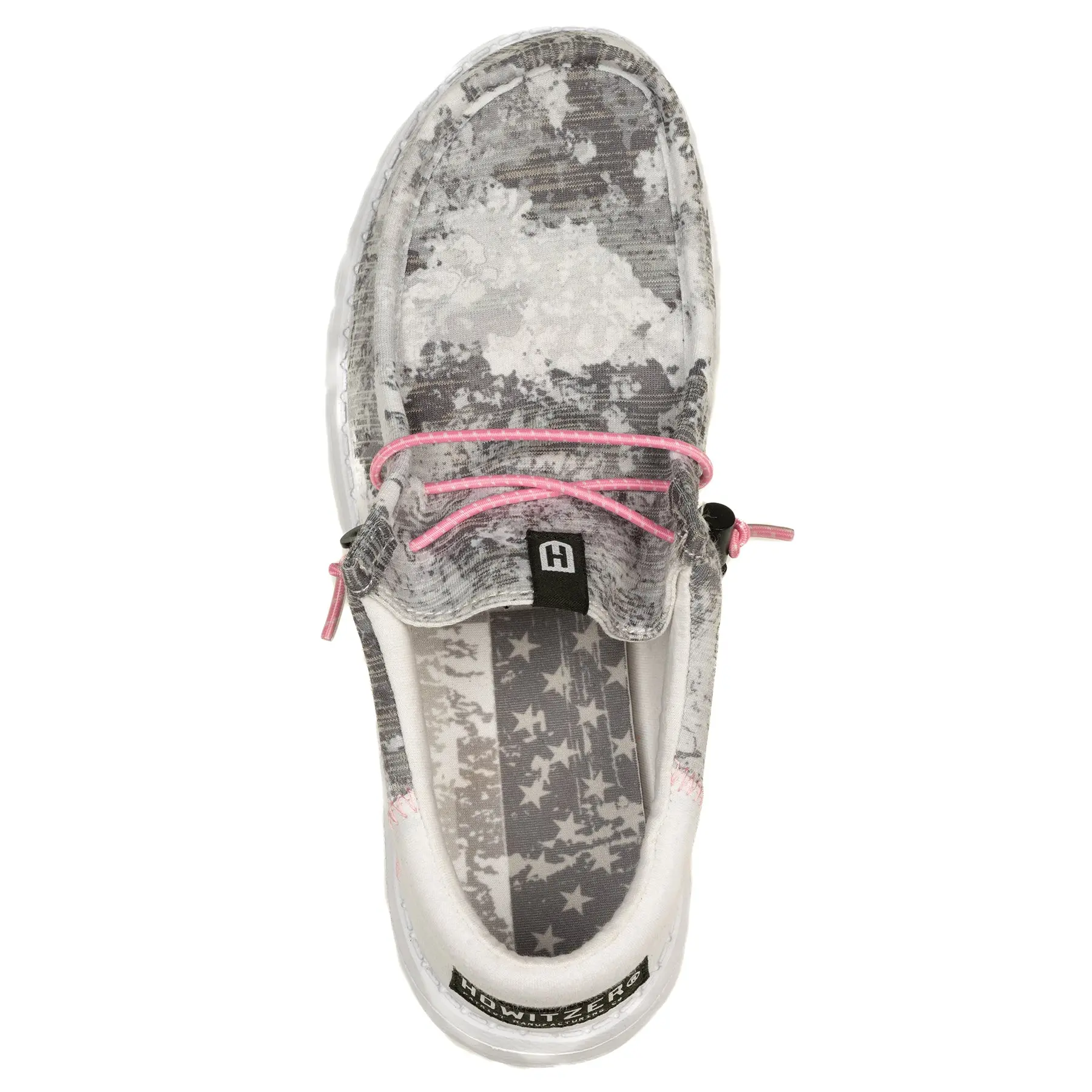 Howitzer Women's Roam Alpine Camo Print Slip-On Sneakers - Lightweight, Breathable Women's Shoes, Casual Slip-Ons & Flat Shoes with Elastic Laces