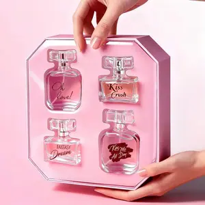 Luxury Women's 4-Piece Eau De Parfum Gift Set - Unique Scents for Daily Life and Special Occasions,