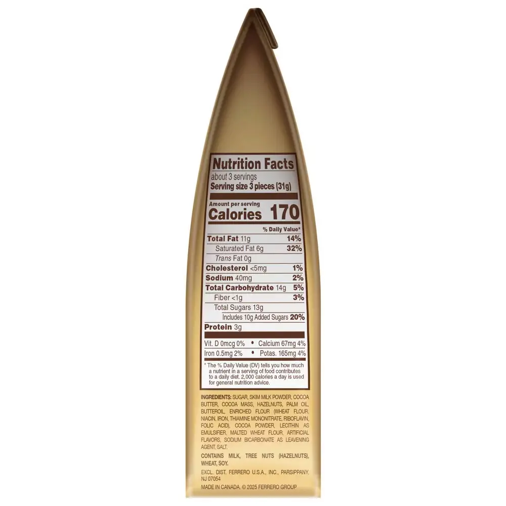 Ferrero Rocher Variety Square Chocolate 4.27oz 10ct Snack Milk Shell ...