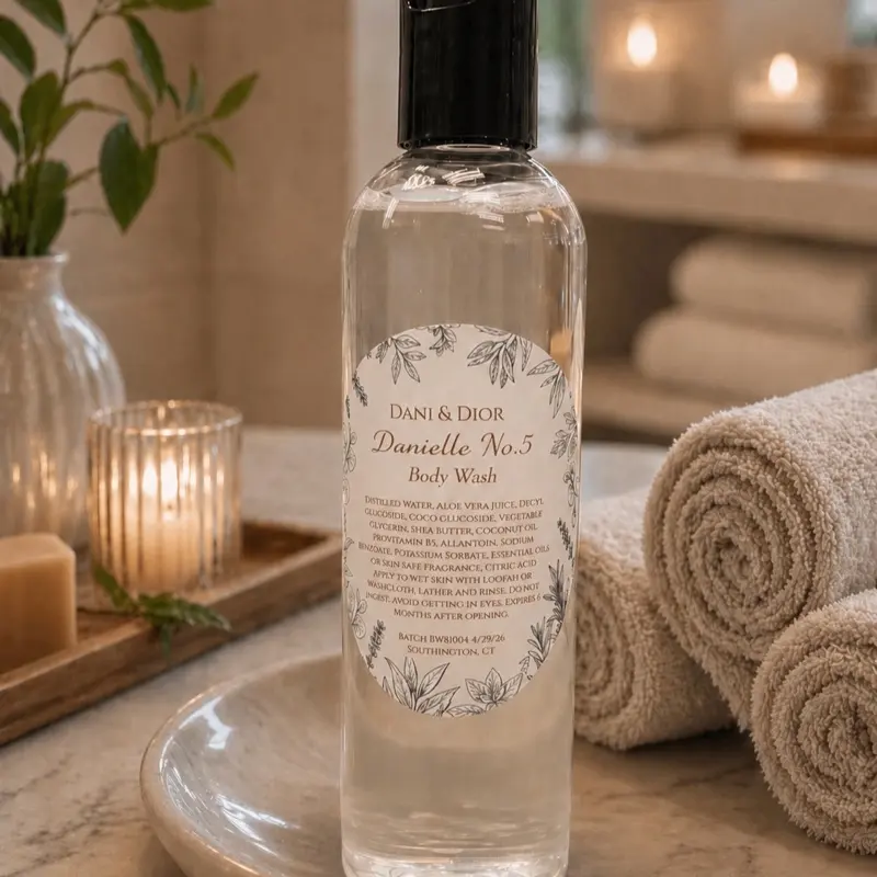 8oz Danielle No. 5 Body Wash