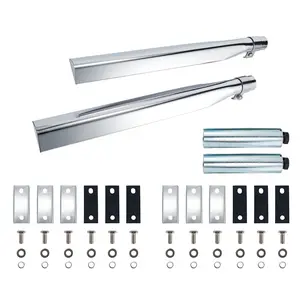 Universal Stainless Steel Triangle Fender Mounting Kit for Quarter & Half Tandem Trucks